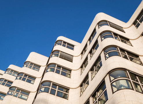 The Shell Haus aka Gasag building is a classical modernist architectural masterpiece designed by Emil Fahrenkamp in 1932 