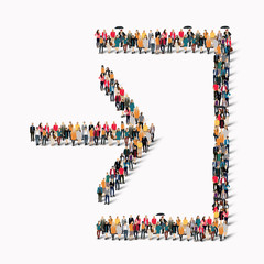 people  shape  entry exit door