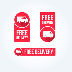Free Delivery Labels