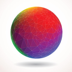 rainbow ball