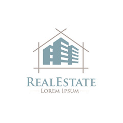 Architectural Real Estate Logo