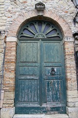 The door to the house. The Republic of San Marino