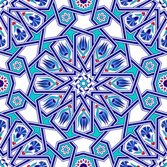 Ottoman Star Transition Patterned