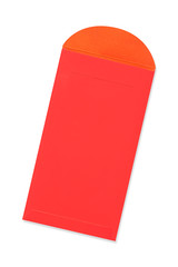 Chinese Red Envelope isolated on white background