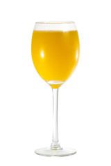 Glass of orange juice