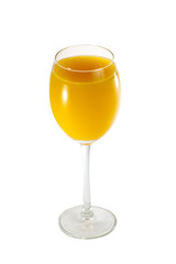 Glass of orange juice