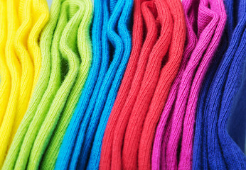 colorful socks background