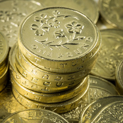 British Pound Coins (2014 design)