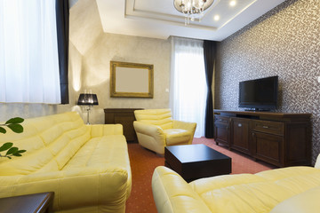 Interior of a hotel apartment