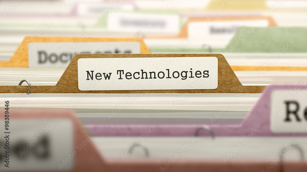 Poster new technologies - folder name in directory.
