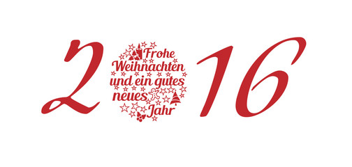 Frohe Weihnachten und ein gutes neues Jahr 2016