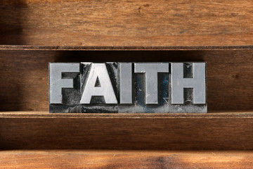 faith word tray