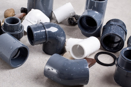 System PVC-U fittings for water.