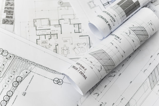 architectural for construction drawings
