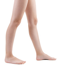 Two human legs