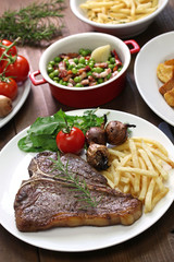  T-bone steak