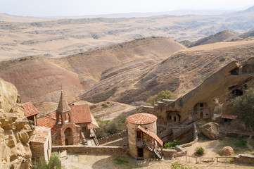 Gruziński klasztor Dawid Garedża.