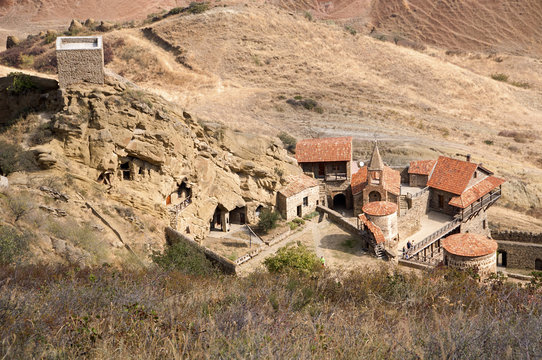 Gruziński klasztor Dawid Garedża.