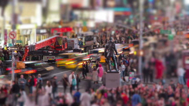 New York City Times Square
Time lapse of Times Square in New York City.