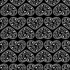 black hearts seamless 