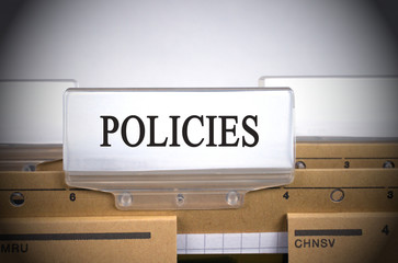 Policies Register Folder Index with spotlight