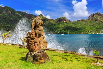 Foto op Plexiglas Nuku Hiva, Marquesas Islands. © SCStock