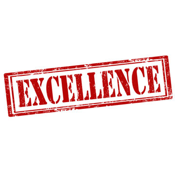 Excellence-red stamp