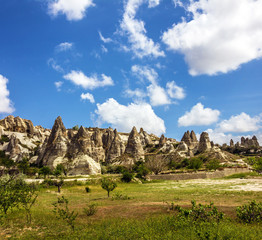 Fototapeta na wymiar Goreme national park landscape