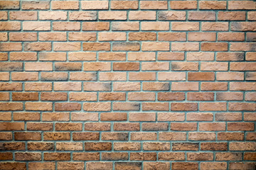 Red brick wall background texture