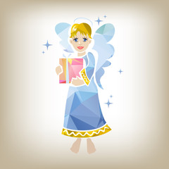 angel with gift