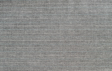 Fototapeta na wymiar Gray wool striped fabric