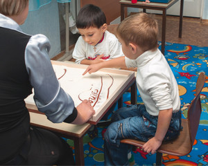 Preschool education - sand therapy