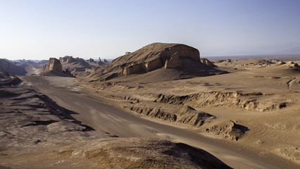 Kaluts sand castles, Iran.