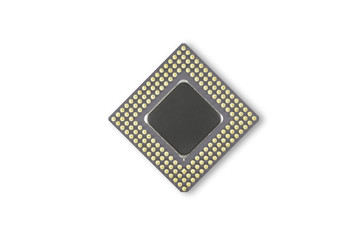 CPU Computer processors isolated