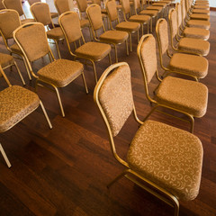 Obraz premium Comfortable chairs in conference room
