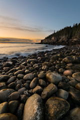 Rocky Beach at Sunrise