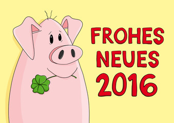 Neujahr - Frohes neues 2016