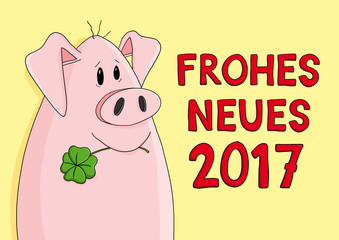 Neujahr - Frohes neues 2017