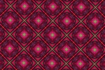 Узоры вишнёвого цвета.
