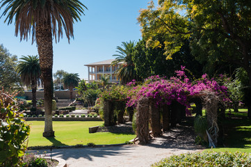 Tintenpalast und Park, Windhoek, Namibia;