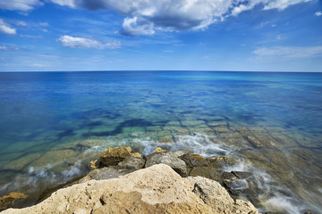 Geheimnisse Tunesiens - der rätselhafte Meeresboden vor Herglas Küste.