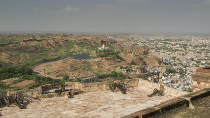 Jaswanth Thada visto dal forte Mehrangarh di Jodhpur