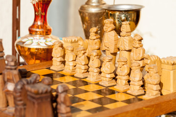 chess board - Schachspiel Schachbrett © hetwig
