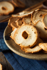 Homemade Whole Wheat Bagel Chips