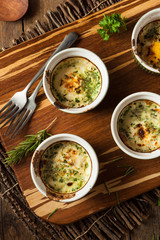 Cream Egg Bake in Ramekin
