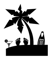 Cocktail sur la plage