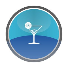 Cocktail dans un bouton