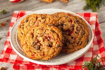 Homemade Chocolate Peppermint Cookies