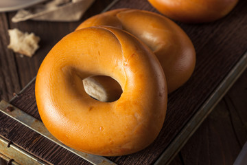 Homemade Plain Egg Bagels