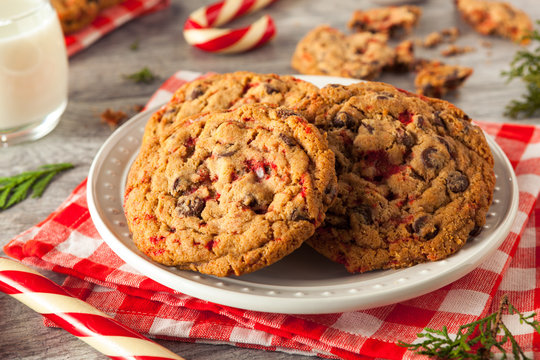 Homemade Chocolate Peppermint Cookies